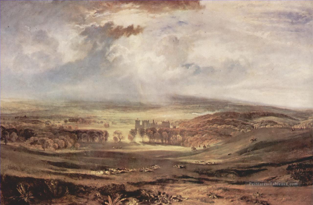Raby Castle Résidence du comte de Darlington Turner Peintures à l'huile